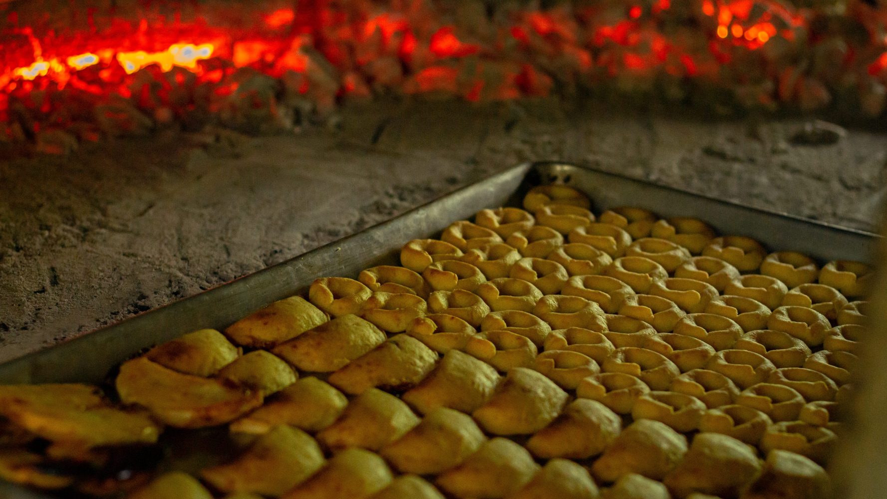 Traditional Guanacaste pastries baked over wood fire